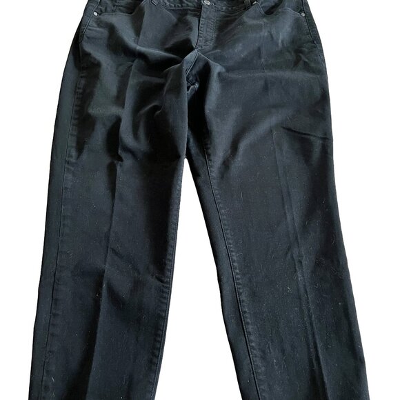 Talbots W-Heritage Women's 20W Slim Ankle Black Pants - Picture 1 of 7